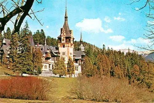 AK / Ansichtskarte Sinaia Muzeul Peles Fatada principala Museum Sinaia