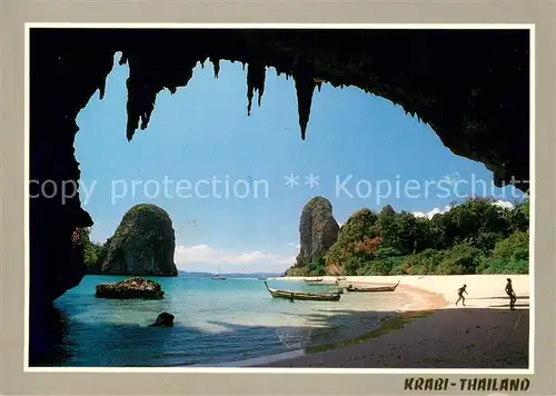 AK / Ansichtskarte Krabi_Thailand Pranang Beach 