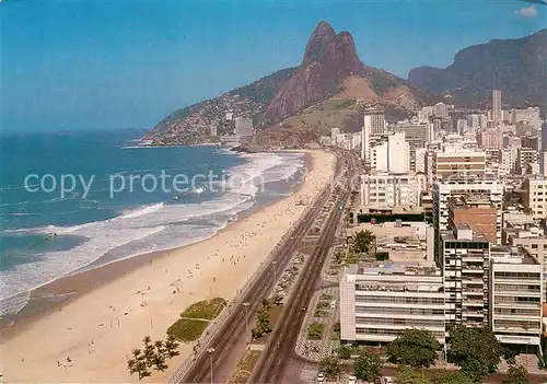 AK / Ansichtskarte Rio_de_Janeiro Leblon Beach Rio_de_Janeiro