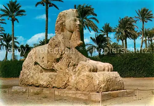 AK / Ansichtskarte Giza_Gizeh_Egypt Sphinx of Sakkara 