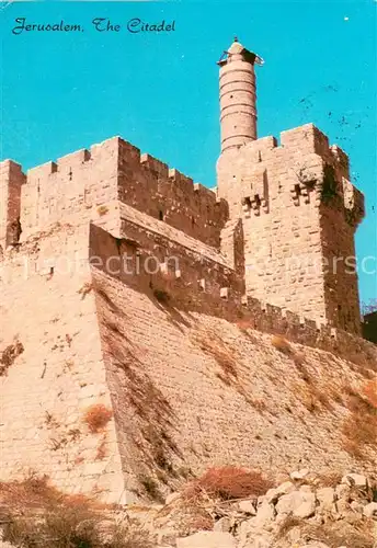AK / Ansichtskarte Jerusalem_Yerushalayim The Citadel Zitadelle Jerusalem_Yerushalayim