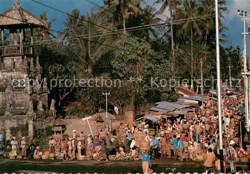 AK / Ansichtskarte Denpasar Morning market Denpasar