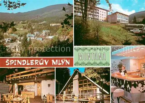 AK / Ansichtskarte Spindleruv_Mlyn_Spindelmuehle_Riesengebirge_CZ Erholungsheim im Gebirge 
