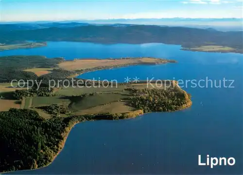 AK / Ansichtskarte Lipno_CZ Radslav a Dolni Vltavice v pozadi Alpy 