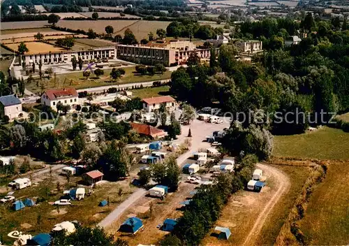 AK / Ansichtskarte Saint Honore les Bains Vue aerienne du Camping Saint Honore les Bains