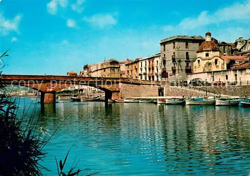 AK / Ansichtskarte Sardegna_Islola_della Bosa Ponte sul fiume Temo 