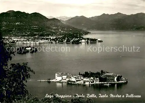 AK / Ansichtskarte Isola Bella_Lago_Maggiore_IT Isola Madre e Pallanza 