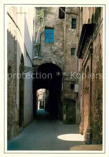AK / Ansichtskarte Pitigliano_Grosseto_IT Via Zuccarelli 