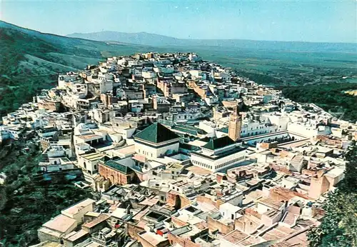 AK / Ansichtskarte Fes__Fez_Maroc Vue de Moulay Idriss 1er 