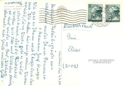 AK / Ansichtskarte Maderno_Lago_di_Garda_IT Teilansichten Hafenpartie 