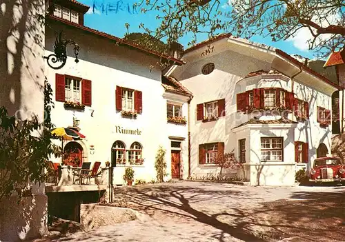 AK / Ansichtskarte Dorf Tirol_Suedtirol_IT Hotel Rimmele 
