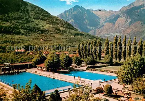 AK / Ansichtskarte Meran_Merano Schwimmbad Meran Merano