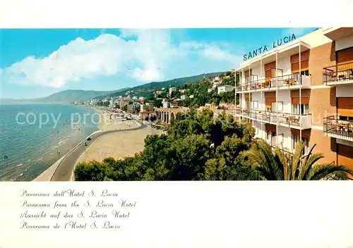 AK / Ansichtskarte Alassio_Liguria_IT Hotel Santa Lucia 