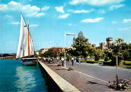 AK / Ansichtskarte Sirmione_Lago_di_Garda Lungolago Sirmione_Lago_di_Garda