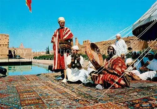 AK / Ansichtskarte Maroc_Marokko Danse marocaine Maroc Marokko