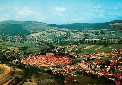 AK / Ansichtskarte Bischofsheim_Rhoen Fliegeraufnahme Bischofsheim Rhoen