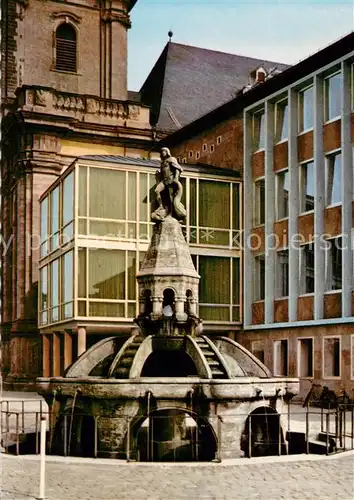 AK / Ansichtskarte Worms_Rhein Siegfriedbrunnen Worms Rhein