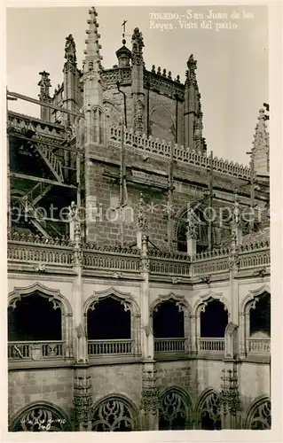 AK / Ansichtskarte Toledo_Castilla La_Mancha_ES Iglesia San Juan de los Reyes vista del patio 