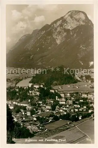 AK / Ansichtskarte Kufstein_Tirol mit Pendling Brandenberger Alpen Kufstein_Tirol
