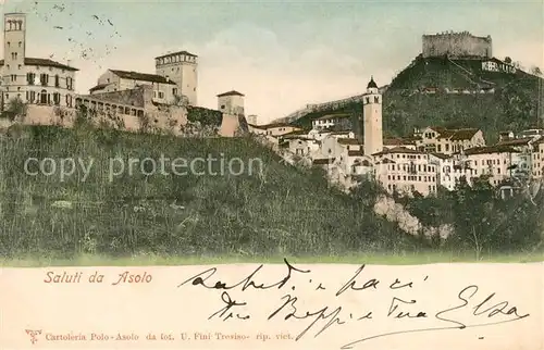 AK / Ansichtskarte Asolo_Treviso_IT Teilansicht 
