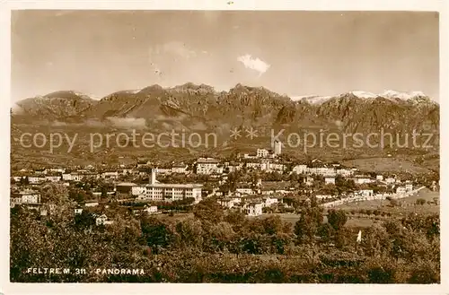 AK / Ansichtskarte Feltre_Belluno_IT Panorama Gesamtansicht 