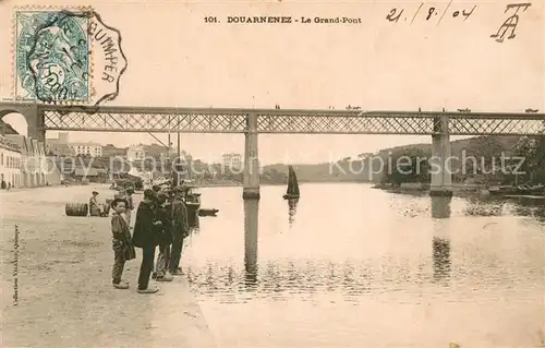 AK / Ansichtskarte Douarnenez Le Grand Pont Douarnenez