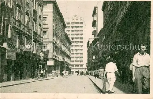 AK / Ansichtskarte Rijeka_Fiume Strassenansicht Rijeka Fiume