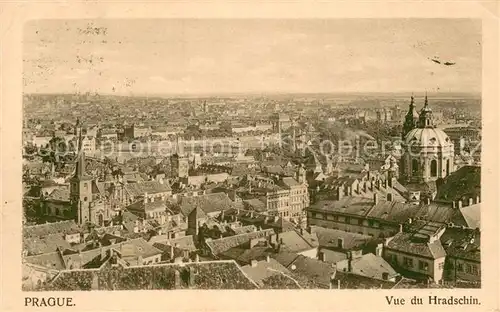 AK / Ansichtskarte Prague_Hlavni_Mesto_Praha Vue du Hradschin Prague_Hlavni_Mesto_Praha