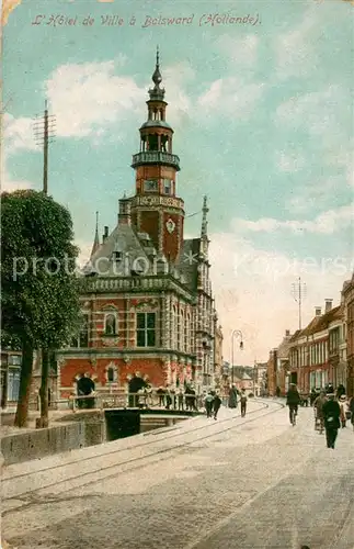 AK / Ansichtskarte Bolsward_Boalsert_NL L Hotel de Ville 