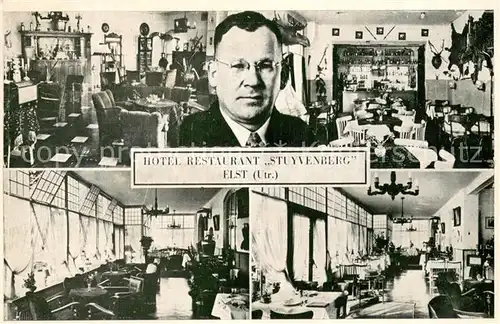 AK / Ansichtskarte Elst__Utrecht_NL Restaurant Hotel Stuyvenberg 