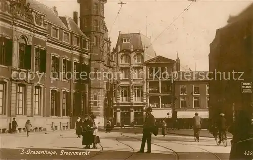 AK / Ansichtskarte Gravenhage_S Gravenhage_Den_Haag_NL Groenmarkt 