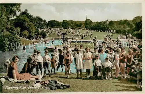 AK / Ansichtskarte London__UK Paddling Pool   Bowling Park 