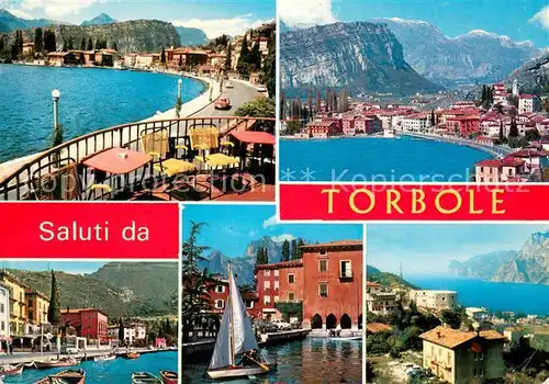 AK / Ansichtskarte Torbole_Lago_di_Garda_IT Teilansichten Panorama 