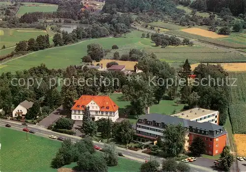 AK / Ansichtskarte Ortenberg_Hessen Kurklinik Benediktusquelle Fliegeraufnahme Ortenberg Hessen