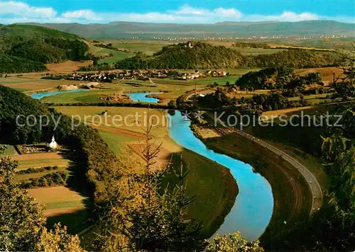 AK / Ansichtskarte Bad_Sooden Allendorf Werratal Fliegeraufnahme mit Eschwege Bad_Sooden Allendorf