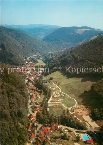 AK / Ansichtskarte Sieber Fliegeraufnahme Sieber