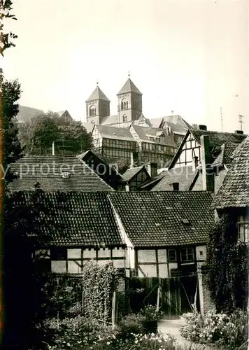 AK / Ansichtskarte Quedlinburg Schloss Quedlinburg