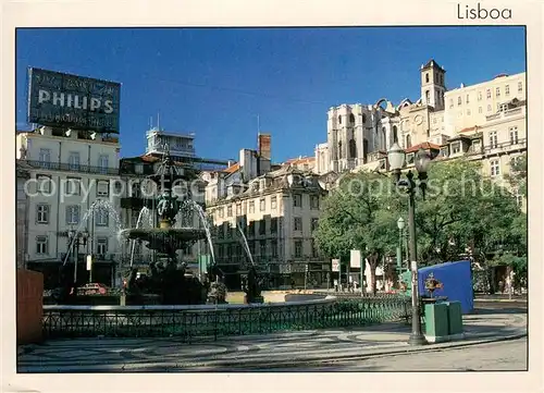 AK / Ansichtskarte Lisboa Rossio Lisboa