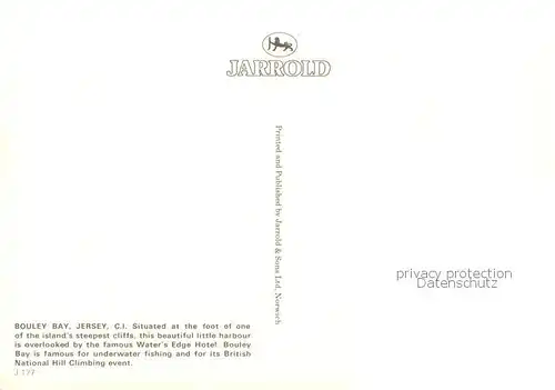 AK / Ansichtskarte Jersey__UK Bouley Bay  