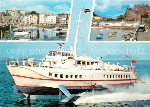 AK / Ansichtskarte Jersey__UK Hydrofoil Condor 
