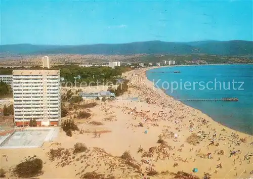 AK / Ansichtskarte Slantchev_Brjag Strand Hotel Fliegeraufnahme Slantchev_Brjag