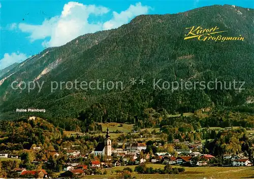 AK / Ansichtskarte Grossgmain Panorama mit Untersberg Grossgmain