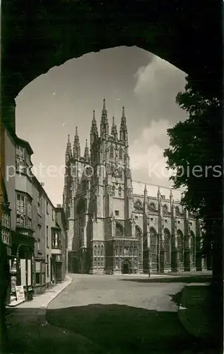 AK / Ansichtskarte Canterbury__Kent_UK Kathedrale 