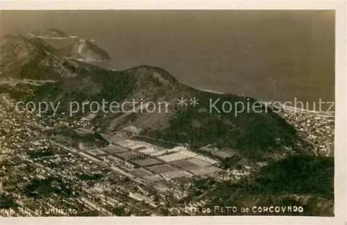 AK / Ansichtskarte Rio_de_Janeiro vista do alto do Corcovado Rio_de_Janeiro