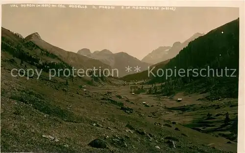 AK / Ansichtskarte Marmolada_3340m_Trentino_IT Tal Ansicht 