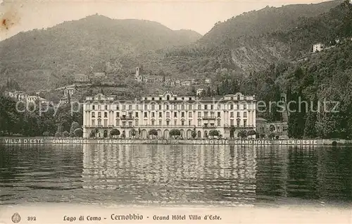 AK / Ansichtskarte Cernobbio_Lago di Como Grand Hotel Villa d Este Cernobbio_Lago di Como
