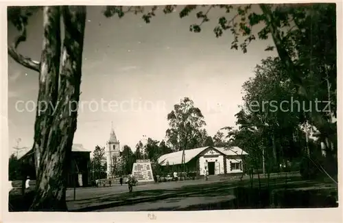 AK / Ansichtskarte Madagascar Teilansicht m. Kirche Madagascar