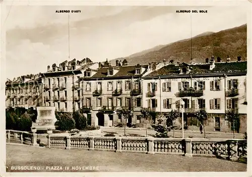 AK / Ansichtskarte Bussoleno_Turino_IT Piazza 4 Novembre 