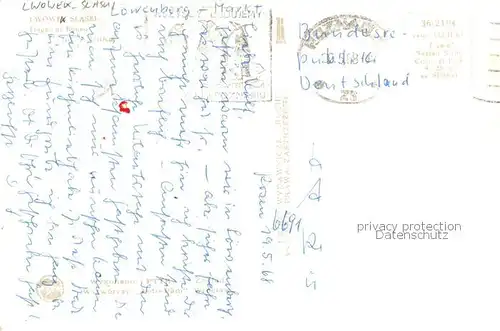 AK / Ansichtskarte Lwowek_Slaski_Loewenberg_Schlesien_PL Fragment Runku 