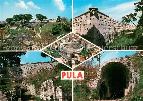 AK / Ansichtskarte Pula_Pola_Croatia Stari Kastel 